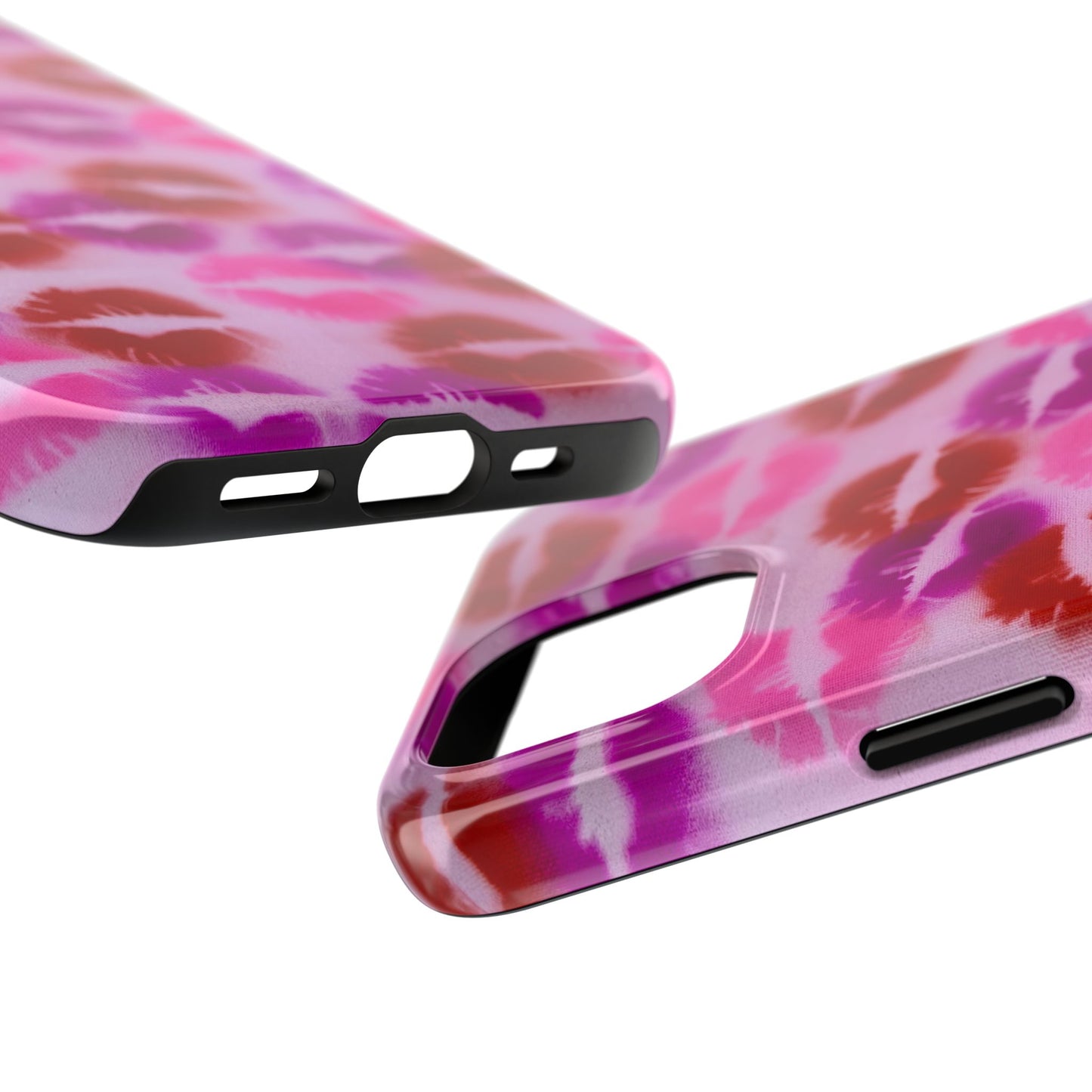 "mwah" airbrush iPhone case