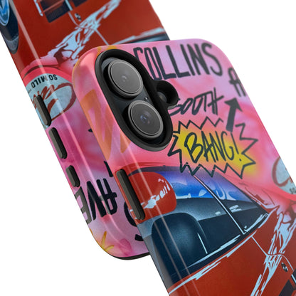 "miami momentos" airbrush iPhone case