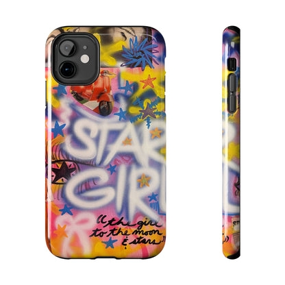 "STARGIRL" airbrush iPhone case