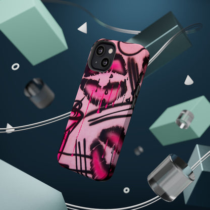 MagSafe "glossy pout" airbrush iPhone case