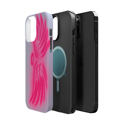 MagSafe "angel wings" airbrush iPhone case