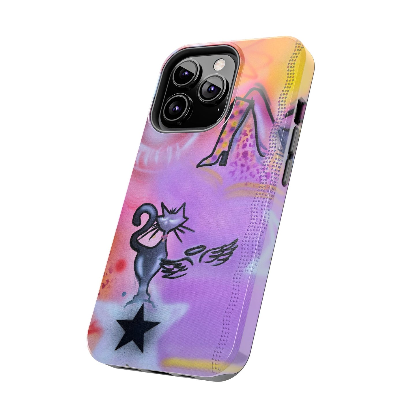 x maya cain airbrush iPhone case