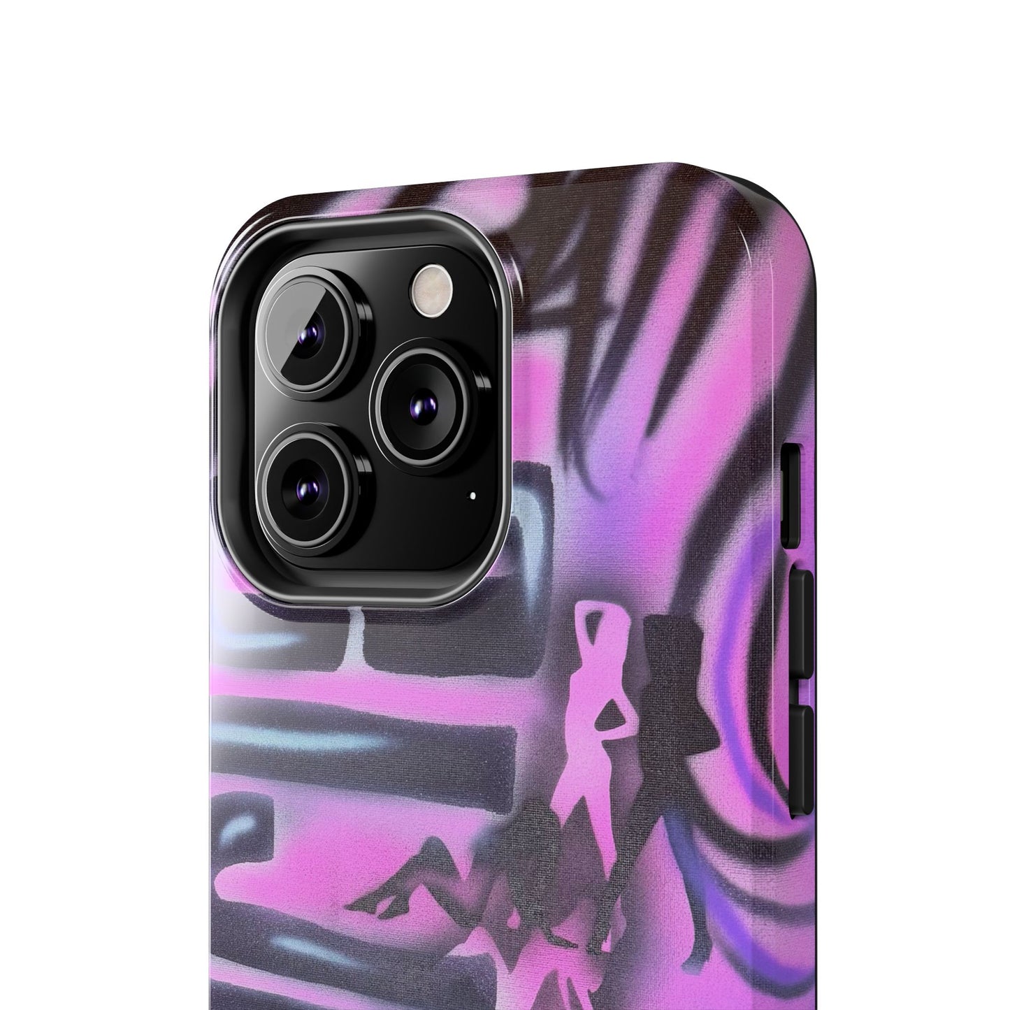 "neon nights" airbrush iPhone case