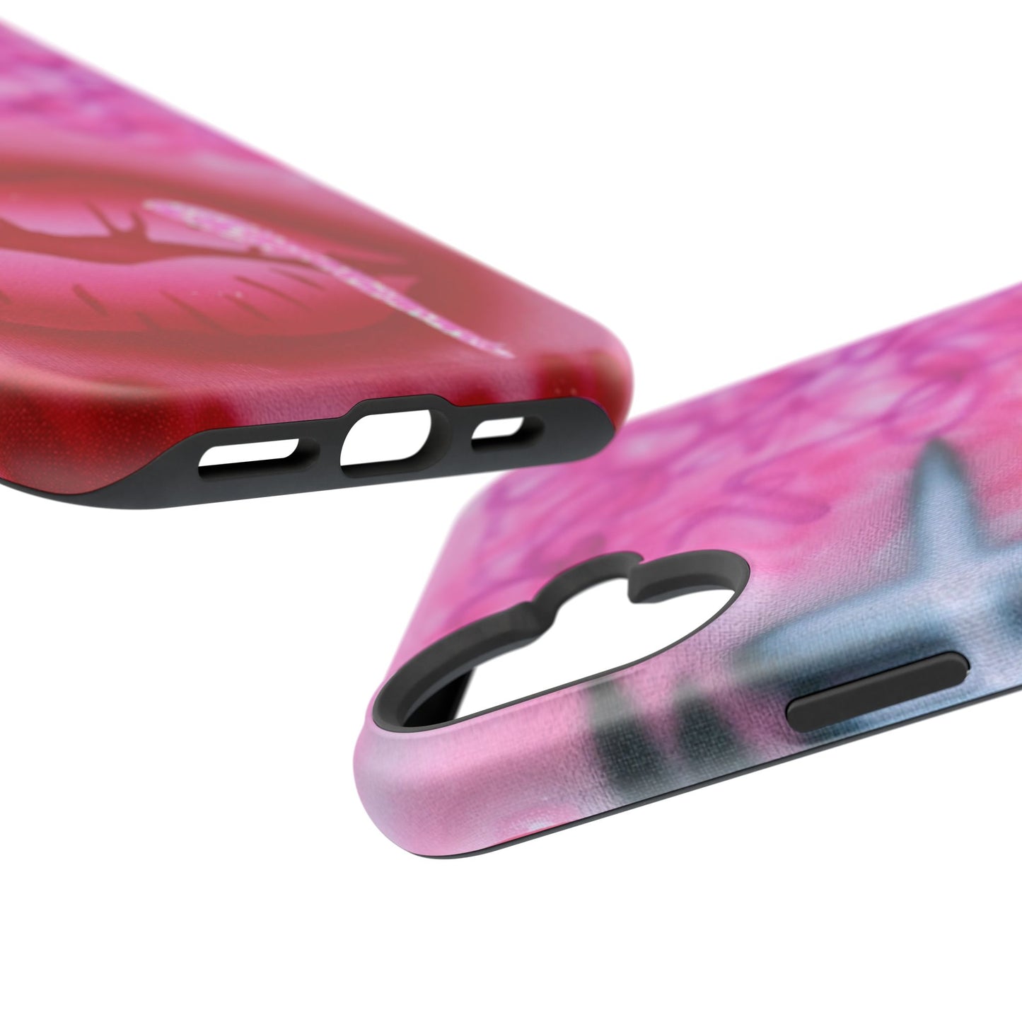 MagSafe limited edition "glitter aura" airbrush iPhone case