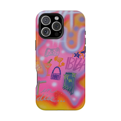 MagSafe „Ibiza“ Airbrush iPhone-Hülle