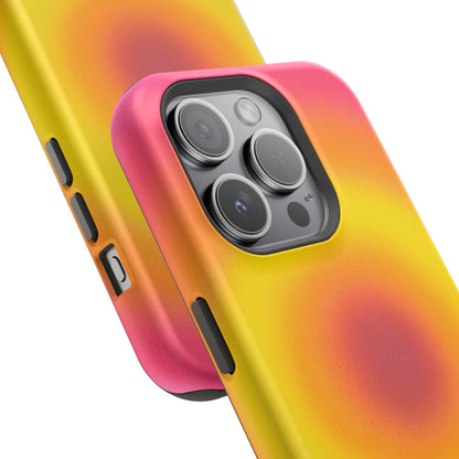 MagSafe "Pink Lemonade Aura" Airbrush iPhone Case