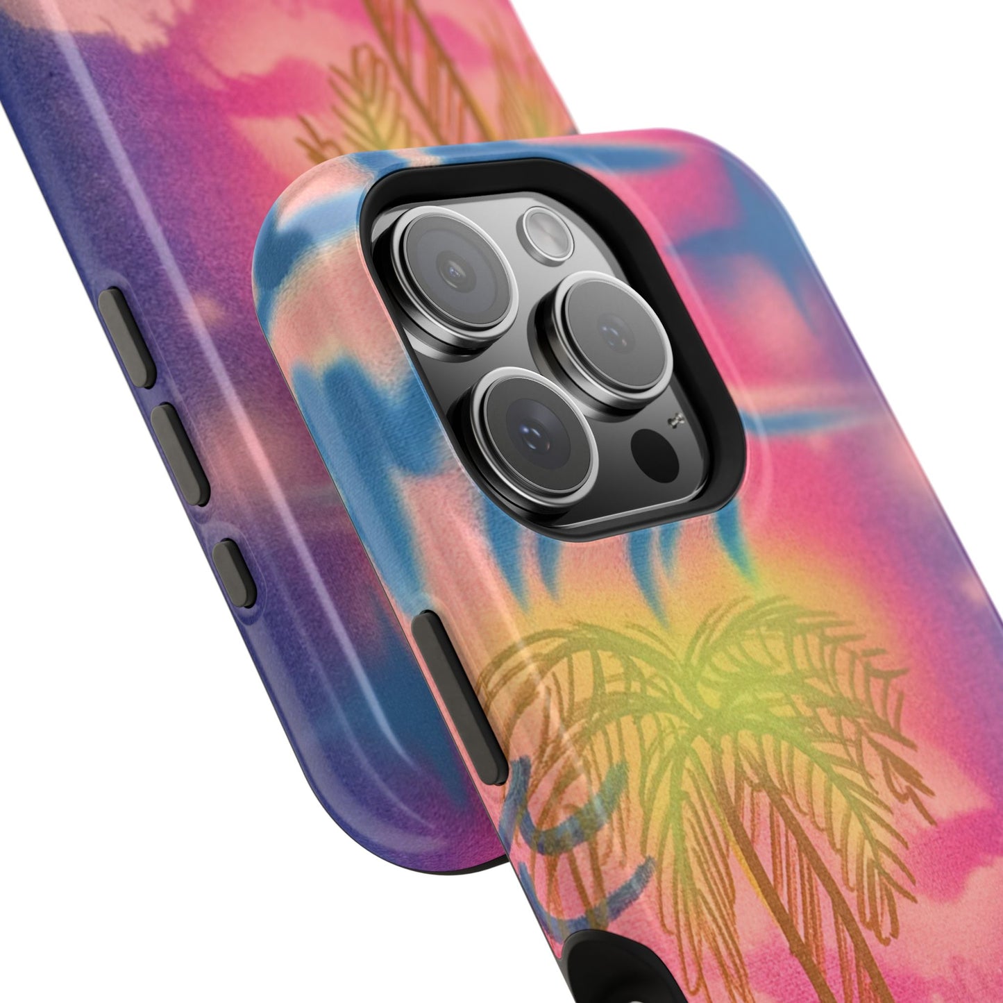 MagSafe "glowy night" airbrush iPhone case