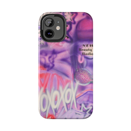 "mic check" airbrush iPhone case