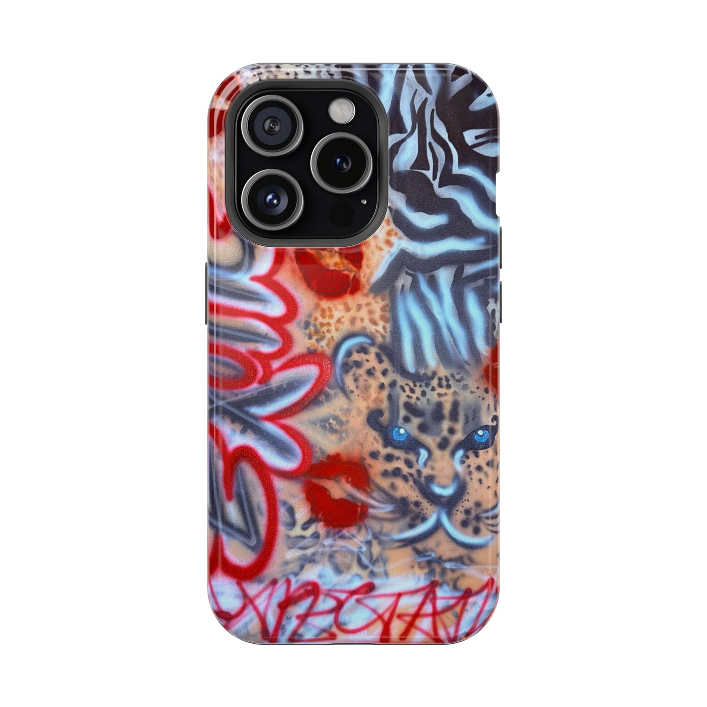 MagSafe "exotic expectations" airbrush iPhone case