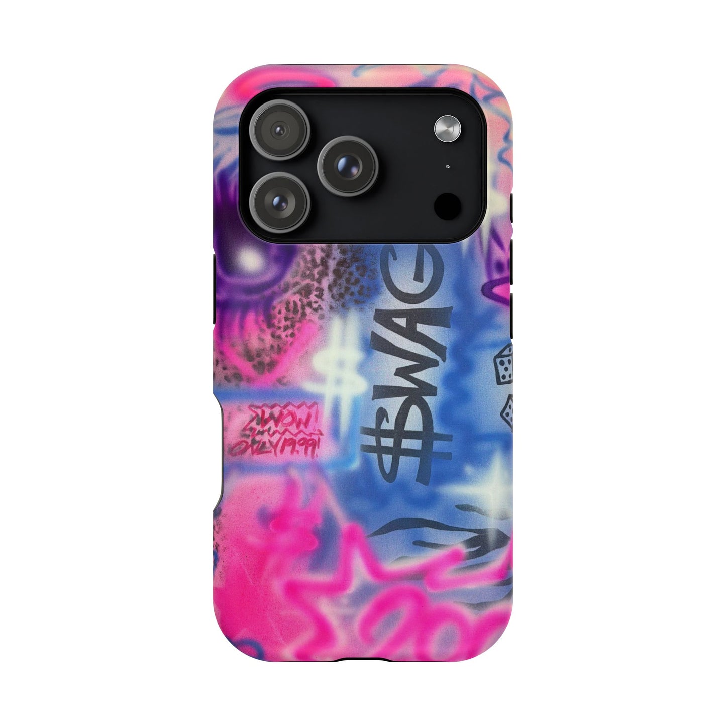 MagSafe "$wag" airbrush iPhone case