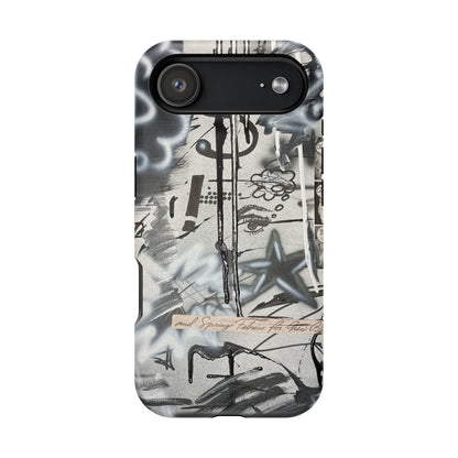 MagSafe "monochrome mood" airbrush iPhone case