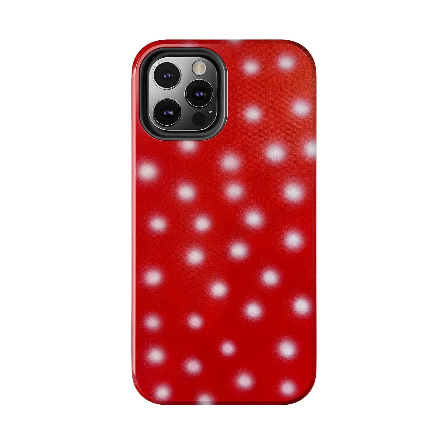 "cherry crush polka dot" airbrush iPhone case