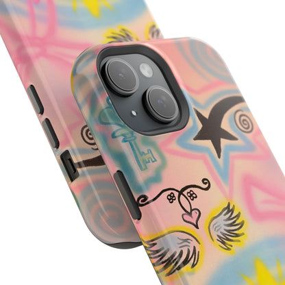 MagSafe "star energy" airbrush iPhone case