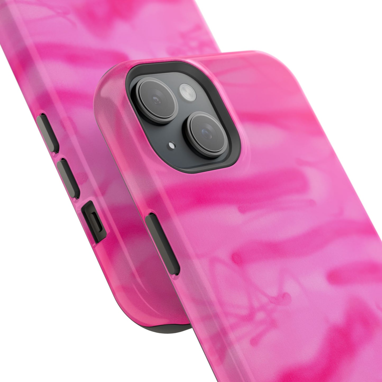 MagSafe "pink camo" airbrush iPhone case