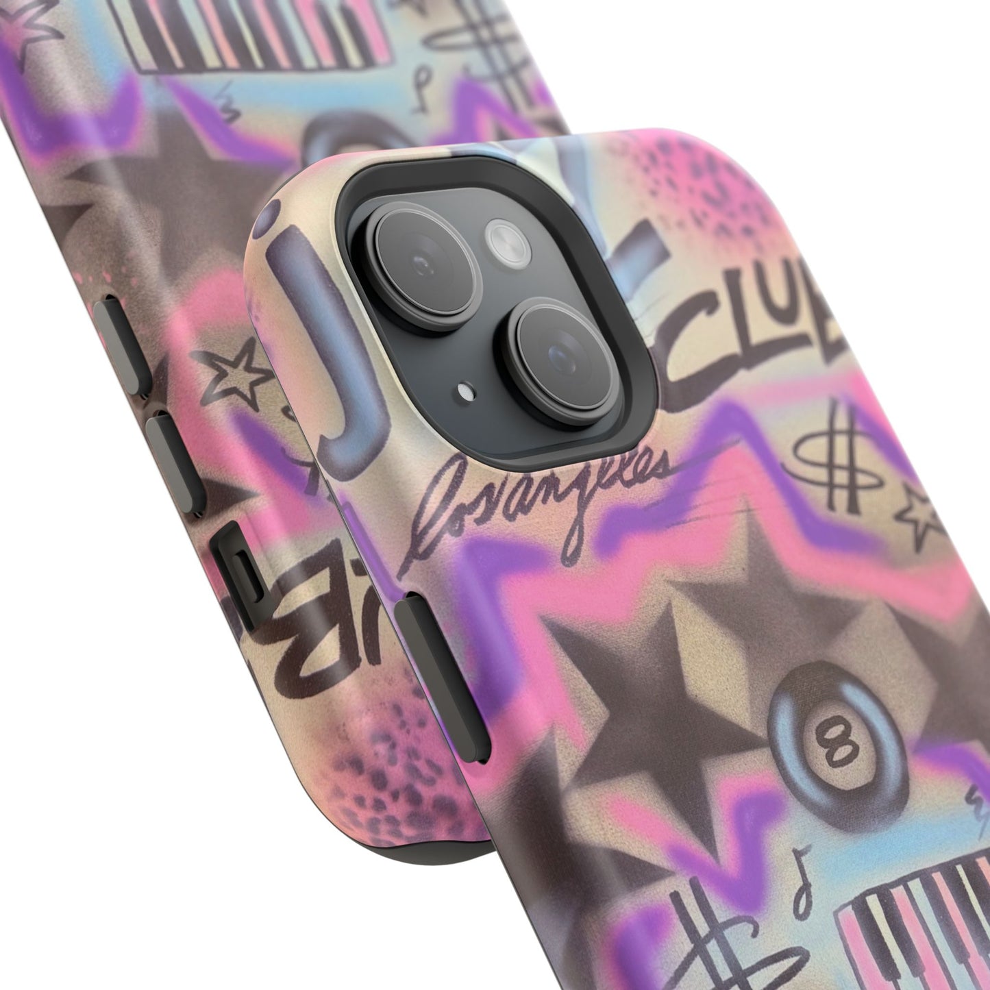 MagSafe "jazz club" airbrush iPhone case