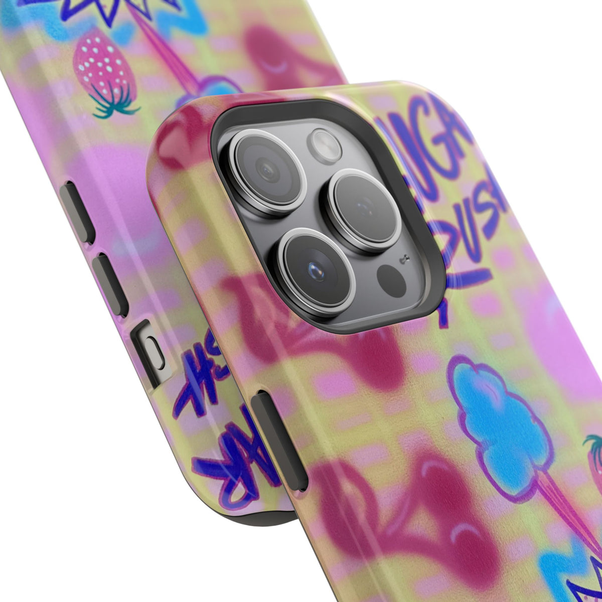 MagSafe "sugar rush" airbrush iPhone case