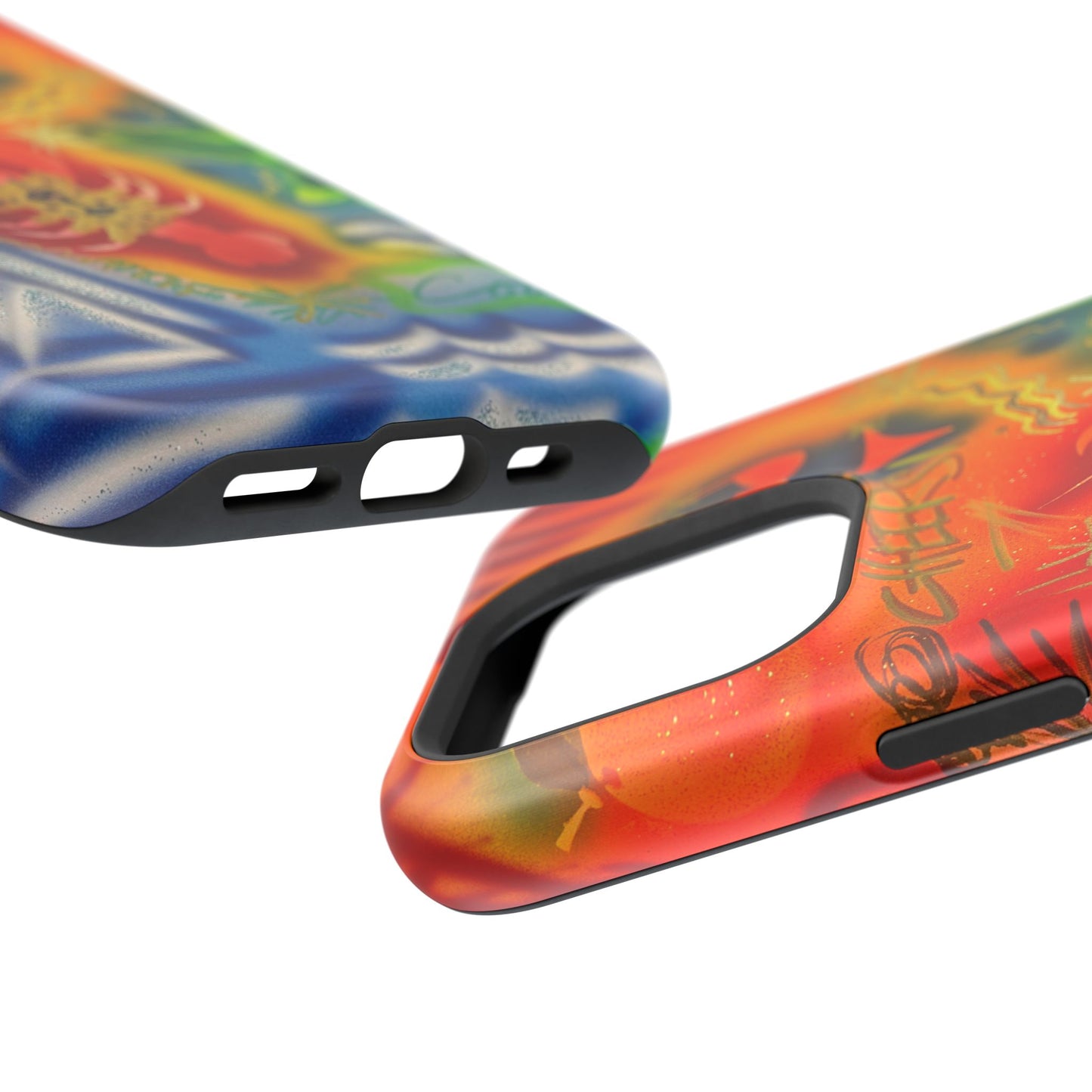MagSafe "tipsy lobster" airbrush iPhone case