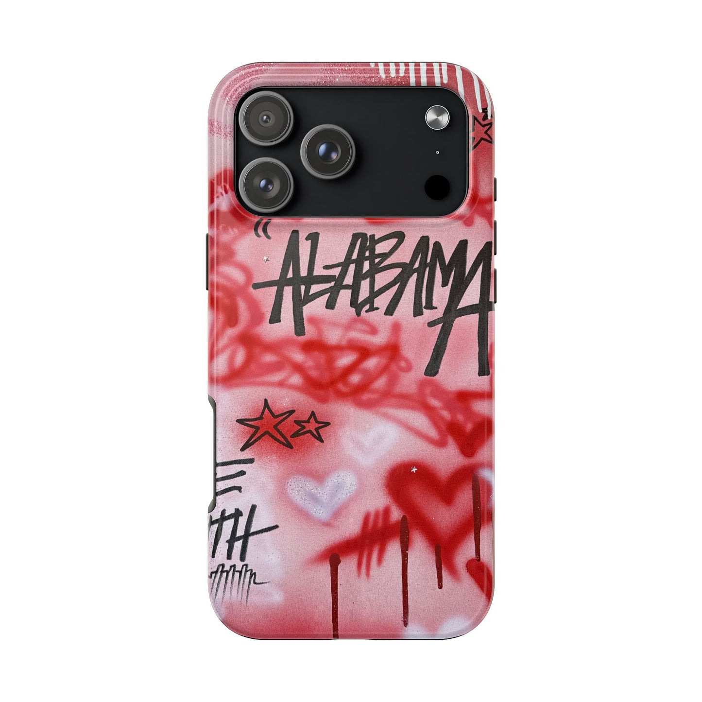 "alabama" airbrush iPhone case