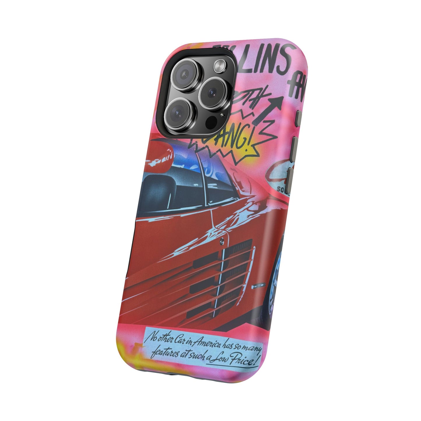 MagSafe "miami momentos" airbrush iPhone case