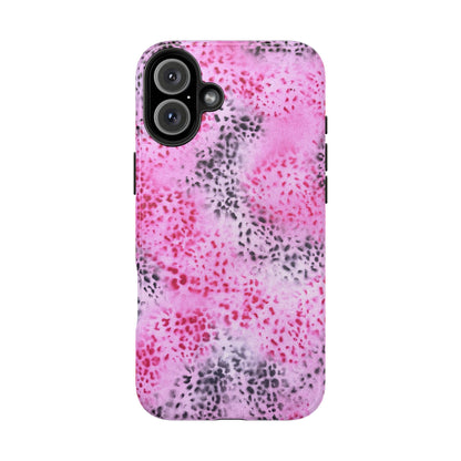 "pink cheetah pt. 2" airbrush iPhone case