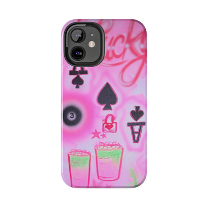 "lucky ace" airbrush iPhone case