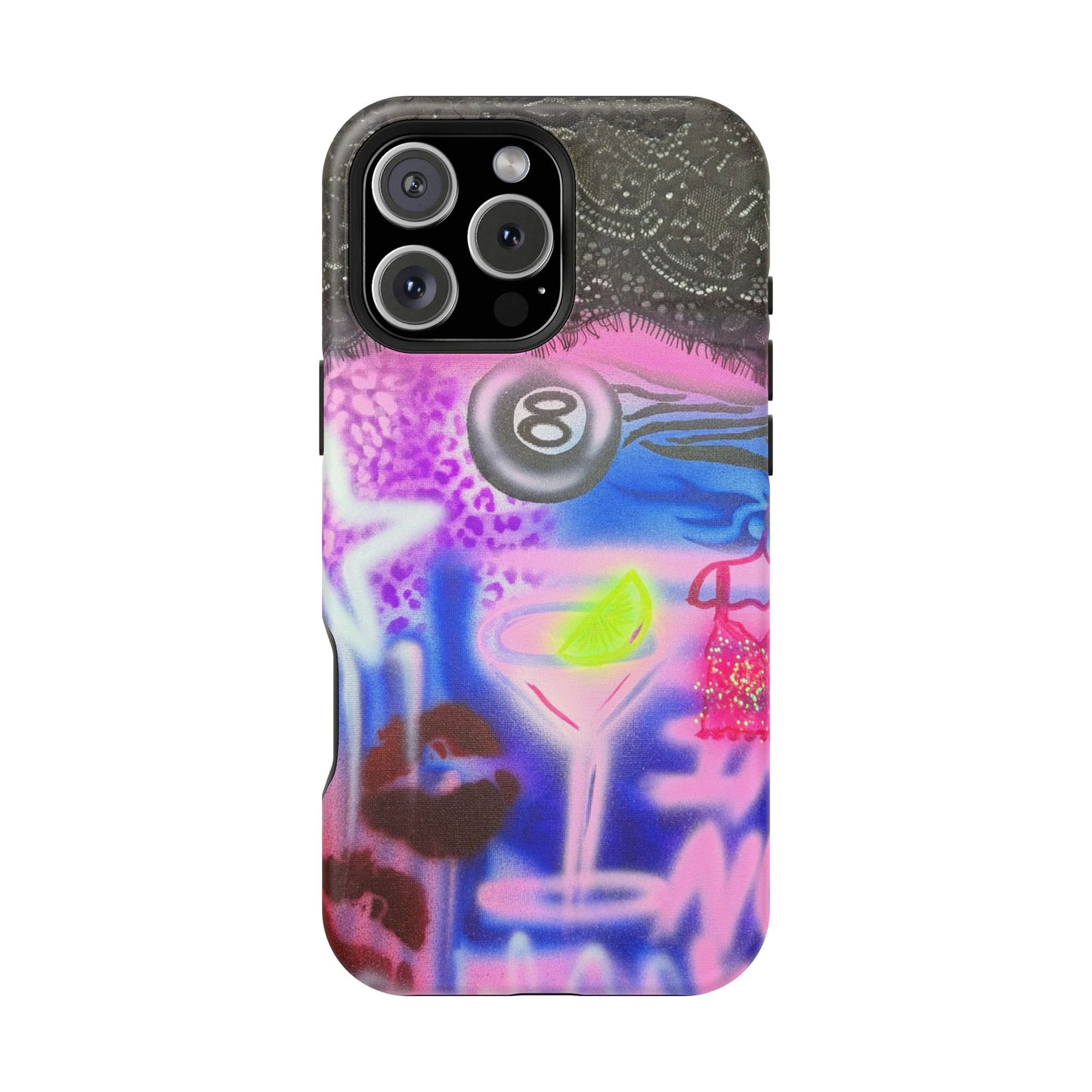 MagSafe "dream life" airbrush iPhone case