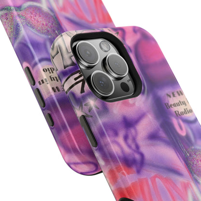 MagSafe "mic check" airbrush iPhone case