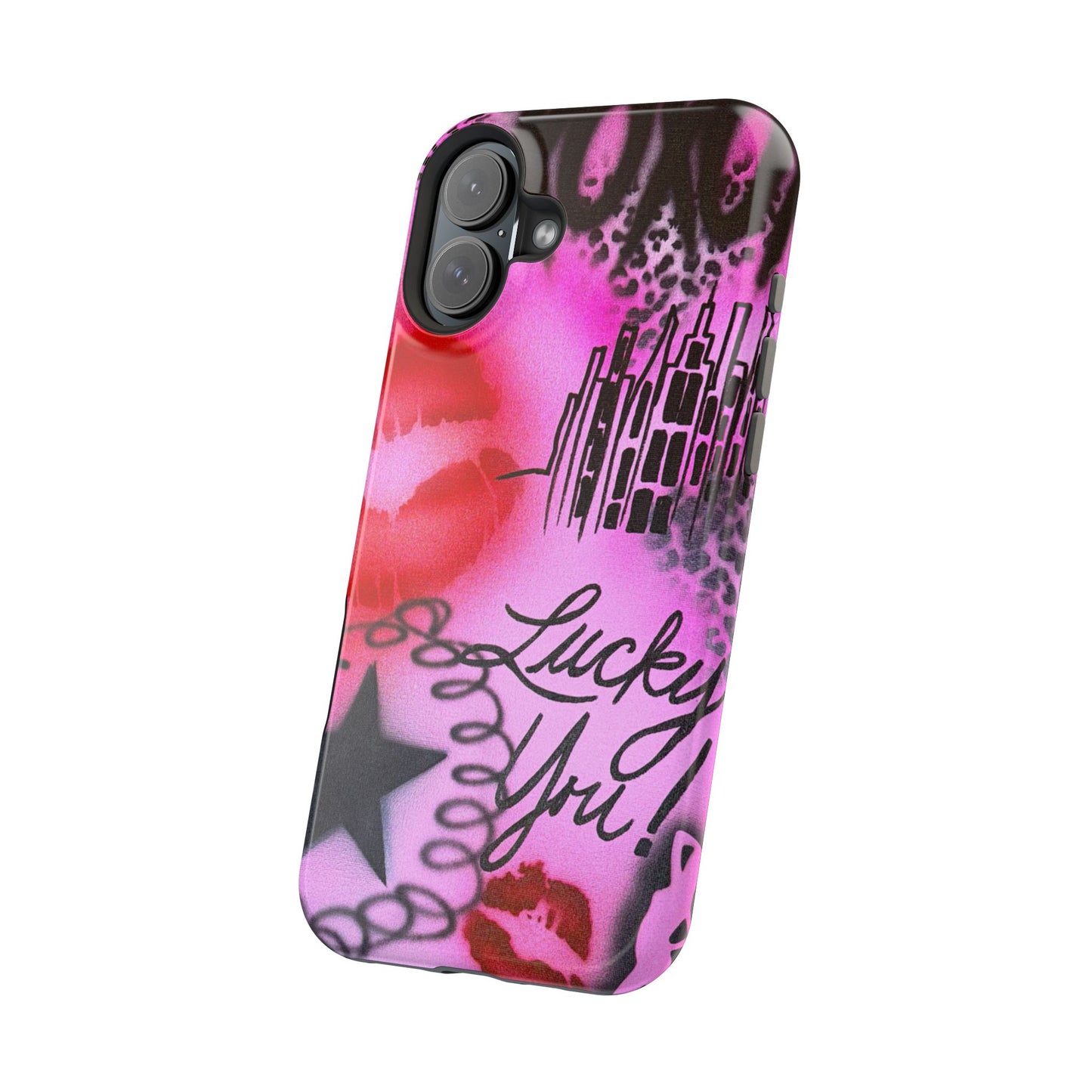 MagSafe "ulterior motive" airbrush iPhone case