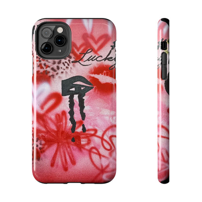 "intriguing encounter" airbrush iPhone case