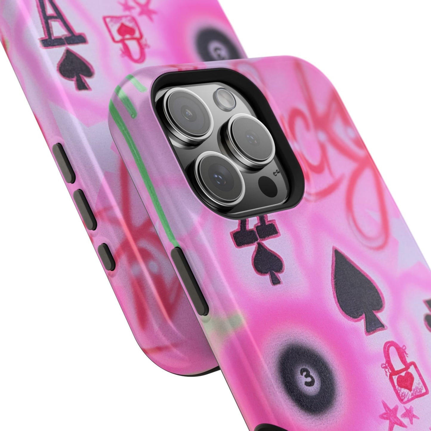 MagSafe "lucky ace" airbrush iPhone case