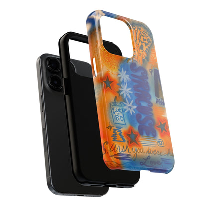 "syracuse" airbrush iPhone case
