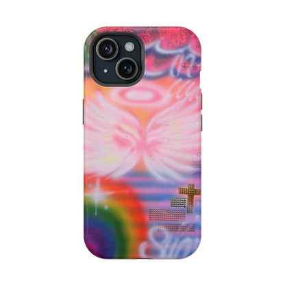 MagSafe "summer bliss" airbrush iPhone case