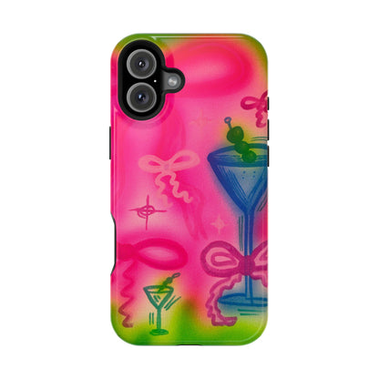 MagSafe „Bow Martini“ Airbrush-iPhone-Hülle