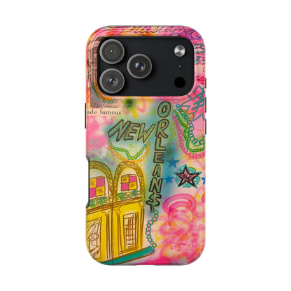 "new orleans, la" airbrush iPhone case