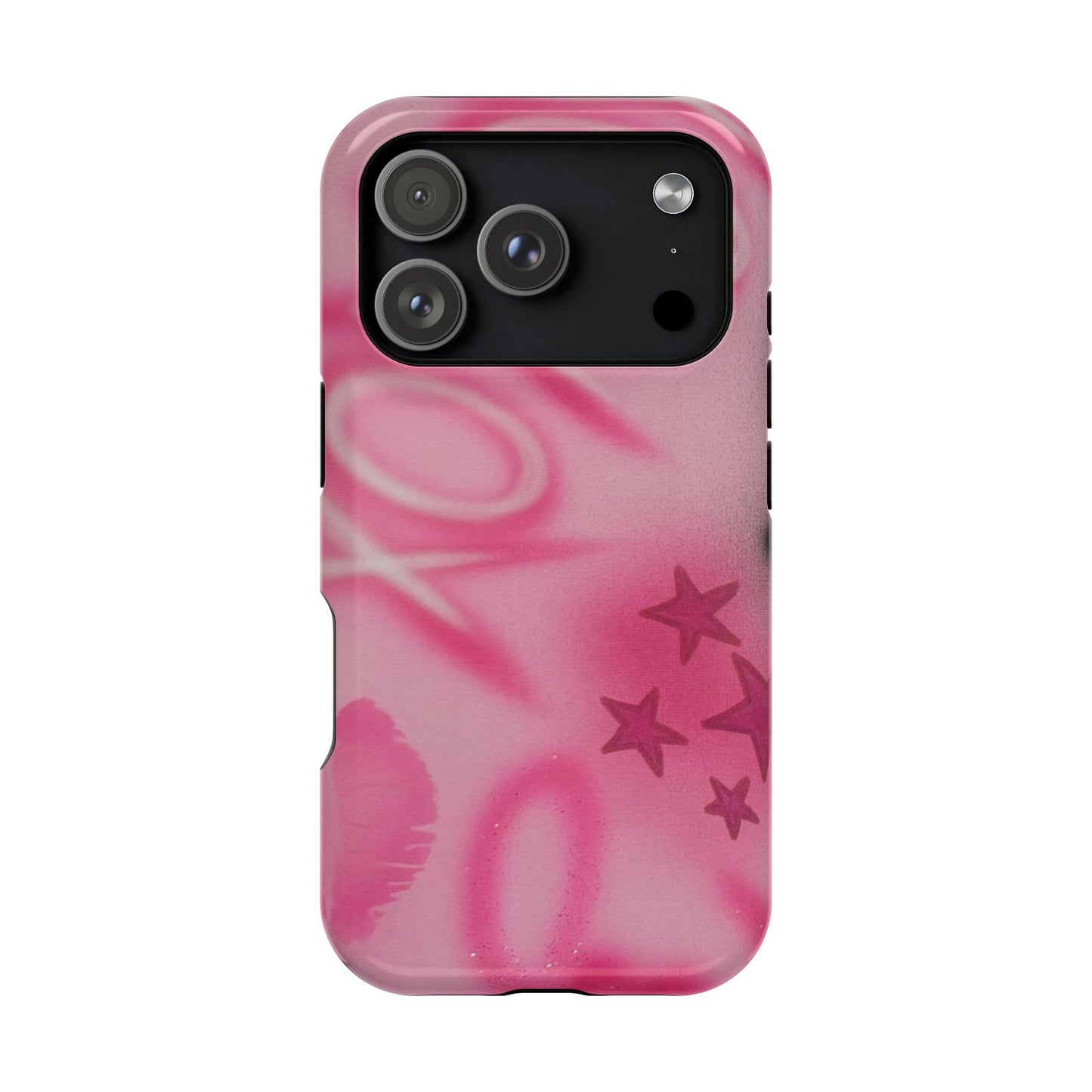 MagSafe "perfectly pink" airbrush iPhone case