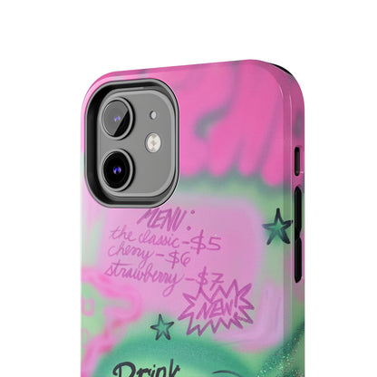 "matcha!" airbrush iPhone case