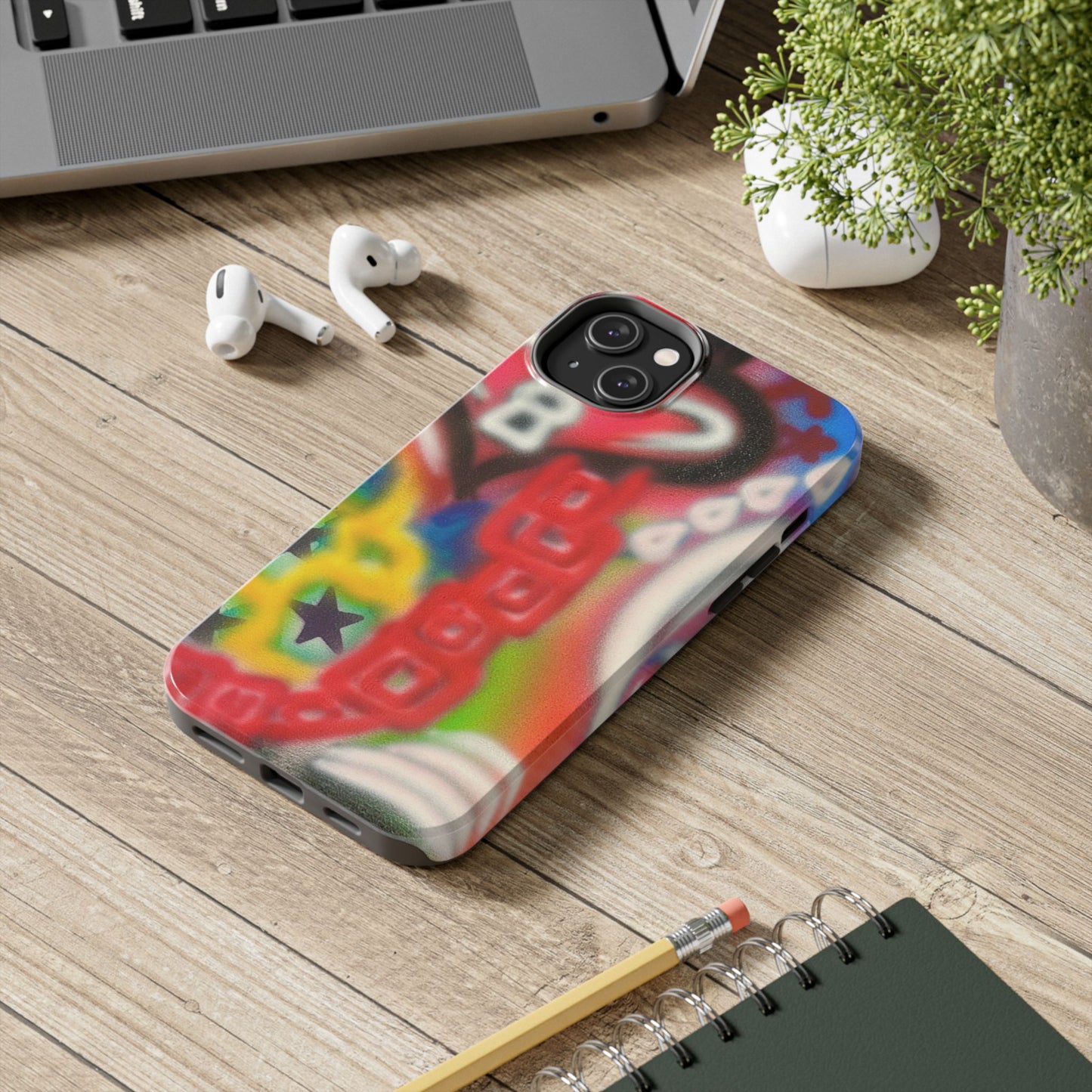 "lock it in, lover" airbrush iPhone case