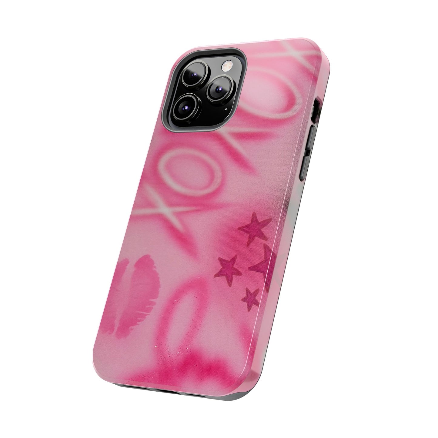 "perfectly pink" airbrush iPhone case