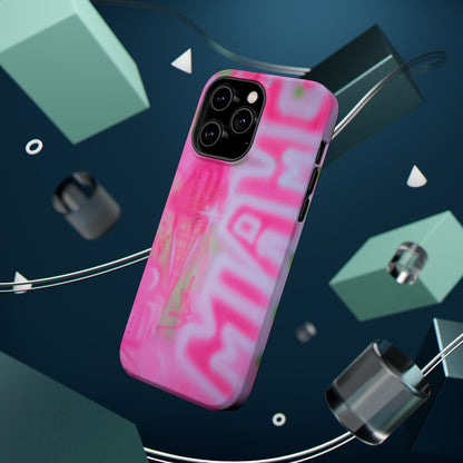 MagSafe "sunset sorbet" airbrush iPhone case