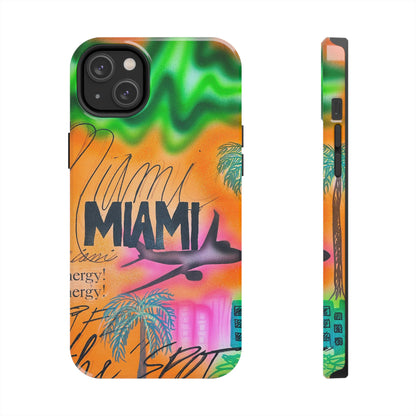 "miami, fl" airbrush iPhone case