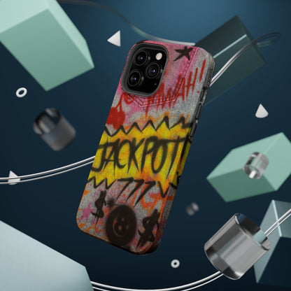 MagSafe "JACKPOT!" airbrush iPhone case