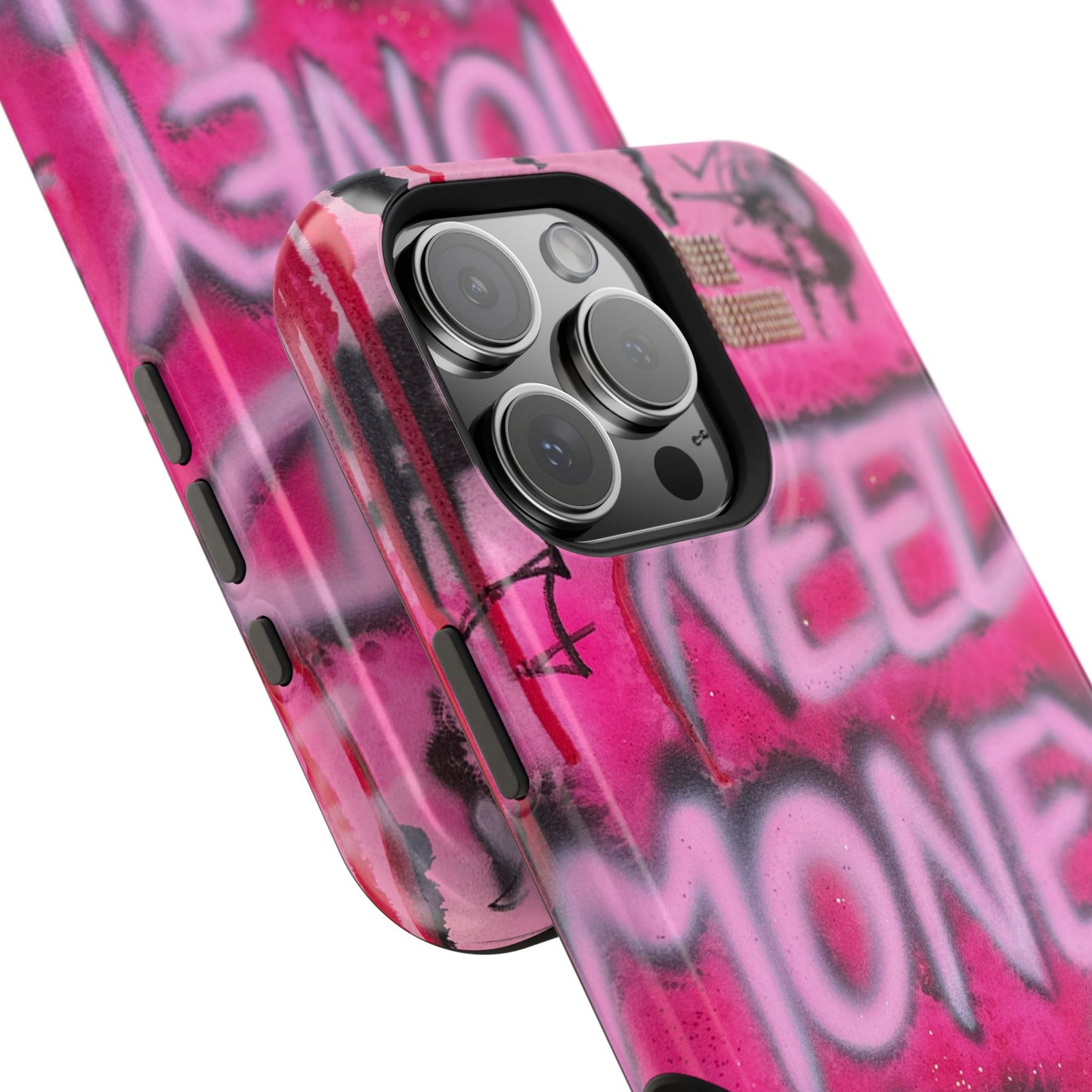 MagSafe "need $$ to shop" airbrush iPhone case