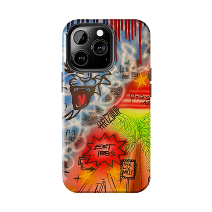"tucson, arizona pt. 2" airbrush iPhone case