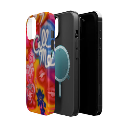 MagSafe "CALL ME!" airbrush iPhone case