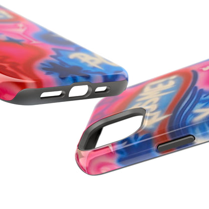 MagSafe "kiss me pt. 2" Airbrush iPhone Hülle