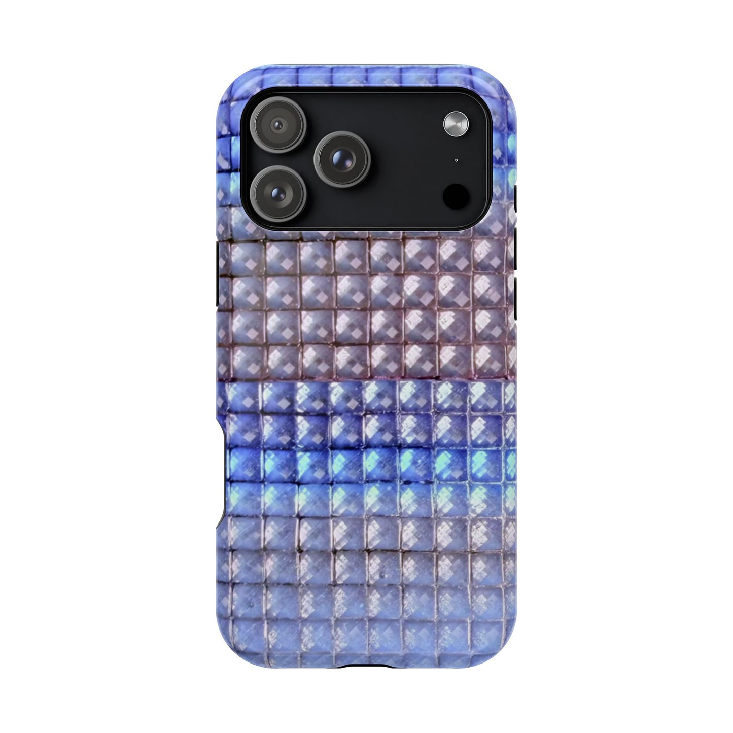 MagSafe "blue studs" airbrush iPhone case