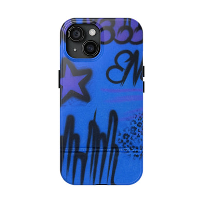 "infamous indigo" airbrush iPhone case