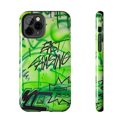 "east lansing, mi" airbrush iPhone case