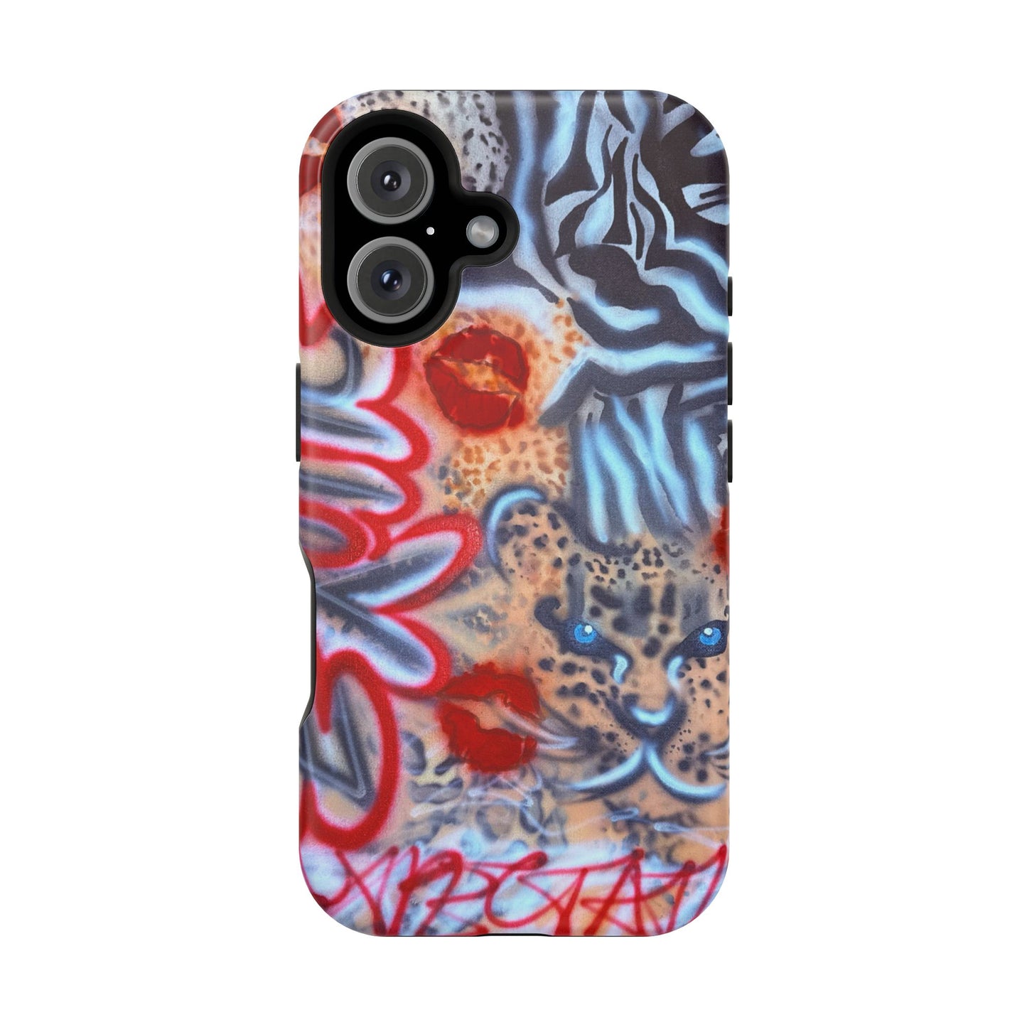 MagSafe "exotic expectations" airbrush iPhone case