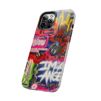 "im an angel" airbrush iPhone case
